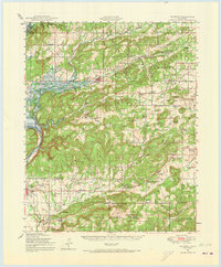 Download a high-resolution, GPS-compatible USGS topo map for Hulbert, OK (1973 edition)