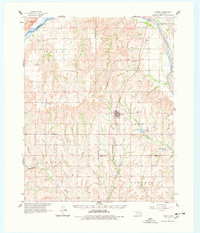 Download a high-resolution, GPS-compatible USGS topo map for Leedey, OK (1978 edition)