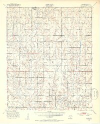 1949 Map of Nellie, 1953 Print
