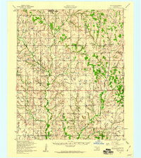 Download a high-resolution, GPS-compatible USGS topo map for Nellie, OK (1960 edition)