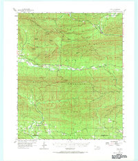 Download a high-resolution, GPS-compatible USGS topo map for Page, OK (1968 edition)