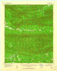 Download a high-resolution, GPS-compatible USGS topo map for Page, OK (1960 edition)
