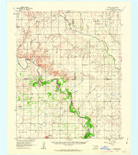 Download a high-resolution, GPS-compatible USGS topo map for Retrop, OK (1963 edition)