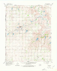 1961 Map of Wheeler County, TX, 1978 Print