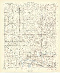 1932 Map of Ripley