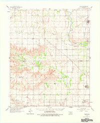 Download a high-resolution, GPS-compatible USGS topo map for Willow, OK (1978 edition)
