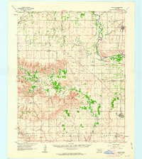 Download a high-resolution, GPS-compatible USGS topo map for Willow, OK (1963 edition)