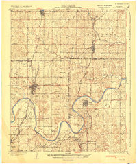 1932 Map of Yale, OK