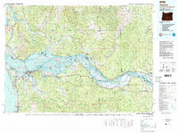 Download a high-resolution, GPS-compatible USGS topo map for Astoria, OR (1989 edition)