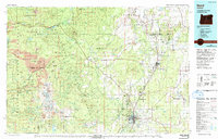 Download a high-resolution, GPS-compatible USGS topo map for Bend, OR (1993 edition)