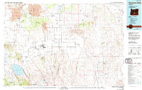 Download a high-resolution, GPS-compatible USGS topo map for Christmas Valley, OR (1994 edition)