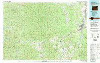 Download a high-resolution, GPS-compatible USGS topo map for Cottage Grove, OR (1979 edition)