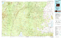 Download a high-resolution, GPS-compatible USGS topo map for Crescent, OR (1994 edition)