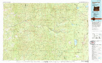 Download a high-resolution, GPS-compatible USGS topo map for Diamond Lake, OR (1994 edition)