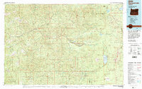 preview thumbnail of historical topo map of Douglas County, OR in 1978