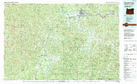 Download a high-resolution, GPS-compatible USGS topo map for Grants Pass, OR (1990 edition)