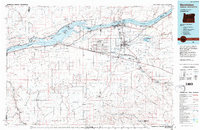 Download a high-resolution, GPS-compatible USGS topo map for Hermiston, OR (1984 edition)