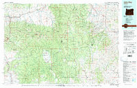 Download a high-resolution, GPS-compatible USGS topo map for John Day, OR (1997 edition)