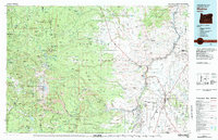 Download a high-resolution, GPS-compatible USGS topo map for Madras, OR (1983 edition)
