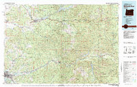 preview thumbnail of historical topo map of Linn County, OR in 1983