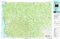 Download a high-resolution, GPS-compatible USGS topo map for Nehalem River, OR (1980 edition)