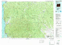 Download a high-resolution, GPS-compatible USGS topo map for Nehalem River, OR (1989 edition)
