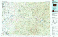Download a high-resolution, GPS-compatible USGS topo map for North Santiam River, OR (1984 edition)