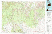 Download a high-resolution, GPS-compatible USGS topo map for Wallowa, OR (1983 edition)