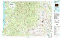 preview thumbnail of historical topo map of Yamhill County, OR in 1980