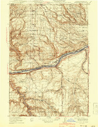 1916 Map of Arlington, 1941 Print
