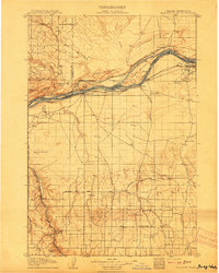 1908 Map of Blalock Island