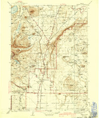 Download a high-resolution, GPS-compatible USGS topo map for Chemult, OR (1941 edition)