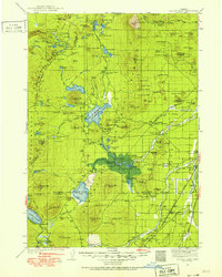 Download a high-resolution, GPS-compatible USGS topo map for Maiden Peak, OR (1930 edition)