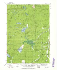 Download a high-resolution, GPS-compatible USGS topo map for Maiden Peak, OR (1961 edition)