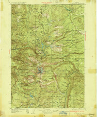 Download a high-resolution, GPS-compatible USGS topo map for Mt Jefferson, OR (1930 edition)