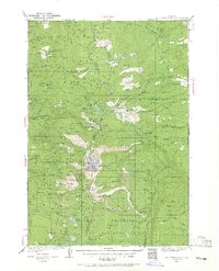preview thumbnail of historical topo map of Jefferson County, OR in 1927