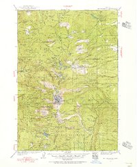 Download a high-resolution, GPS-compatible USGS topo map for Mt Jefferson, OR (1956 edition)