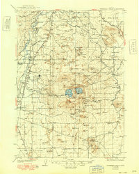 Download a high-resolution, GPS-compatible USGS topo map for Newberry Crater, OR (1948 edition)