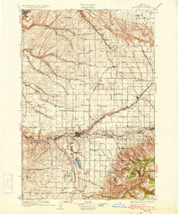 Download a high-resolution, GPS-compatible USGS topo map for Pendleton, OR (1935 edition)