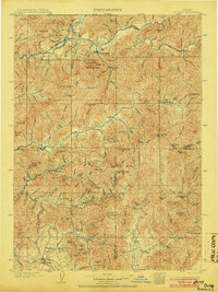 1904 Map of Riddle