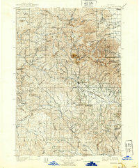 1901 Map of Sumpter, 1939 Print