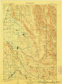 1906 Map of Telocaset