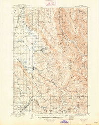 preview thumbnail of historical topo map of Union County, OR in 1906
