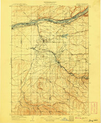 1908 Map of Umatilla