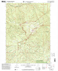 Download a high-resolution, GPS-compatible USGS topo map for Abbott Butte, OR (2000 edition)