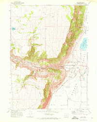 Download a high-resolution, GPS-compatible USGS topo map for Adel, OR (1972 edition)