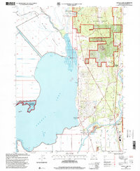 Download a high-resolution, GPS-compatible USGS topo map for Agency Lake, OR (2000 edition)
