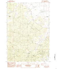 preview thumbnail of historical topo map of Benton County, OR in 1984
