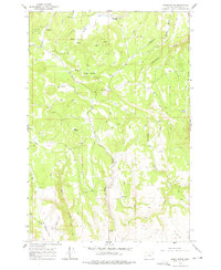 Download a high-resolution, GPS-compatible USGS topo map for Akers Butte, OR (1978 edition)