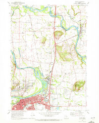 Download a high-resolution, GPS-compatible USGS topo map for Albany, OR (1972 edition)